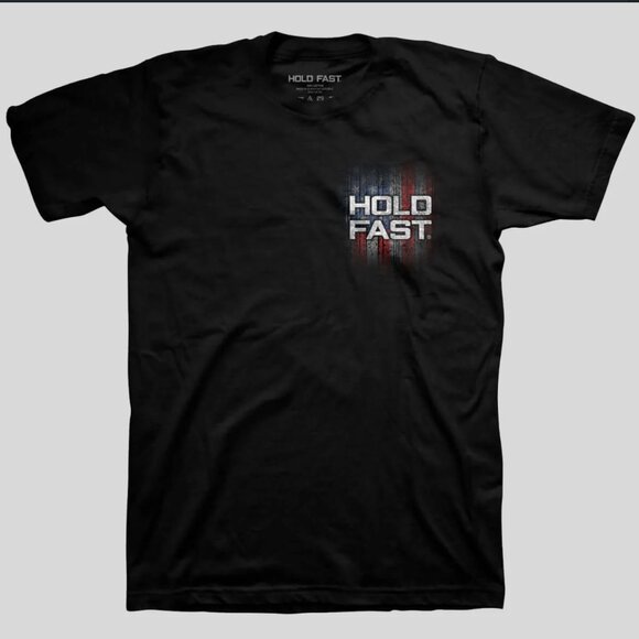 Kerusso HOLD FAST Men's Adult Cotton T-Shirt - CS Lewis Quote - New - Picture 4 of 4